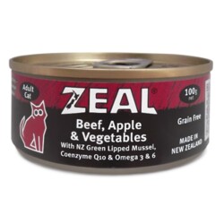 ZEAL 牛肉／蘋果／蔬菜 主食罐