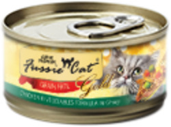 FUSSIE CAT Super Premium  無穀雞肉／蔬菜  主食罐